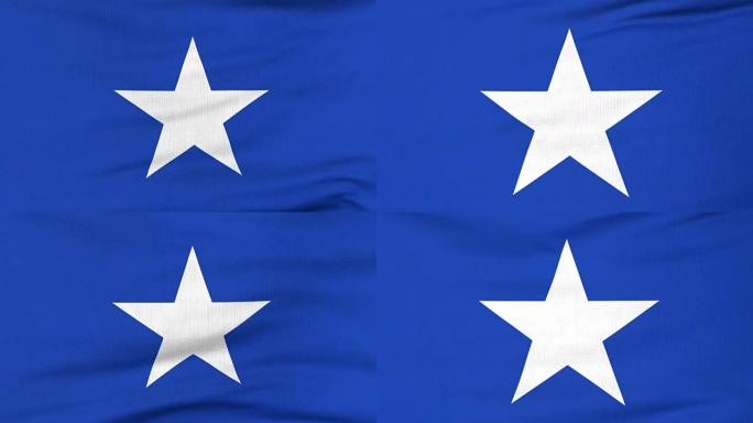 飘扬的索马里国旗