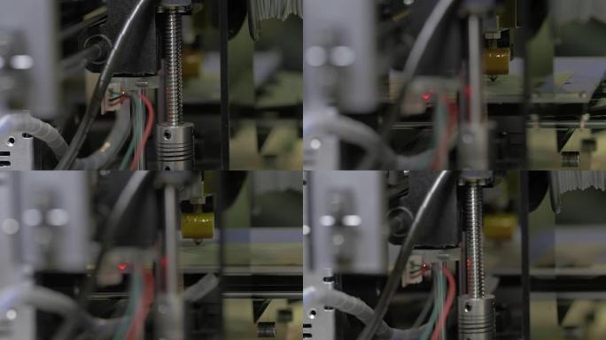 工作3D打印机的机制