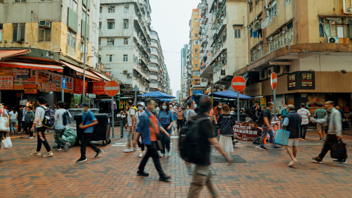 香港深水埗市场