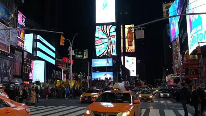 纽约时代广场夜景