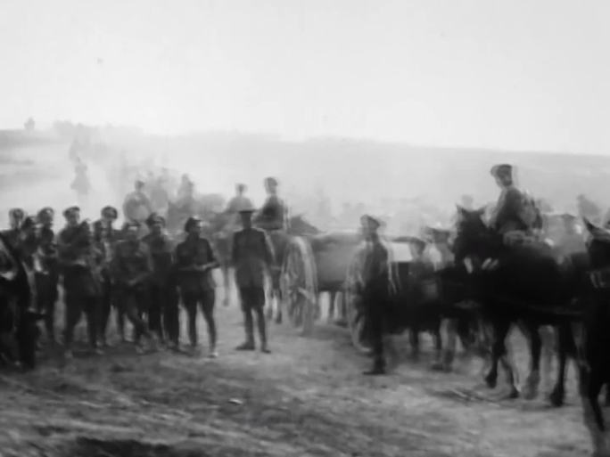 1914年一战爆发 协约国阵营 英法联军