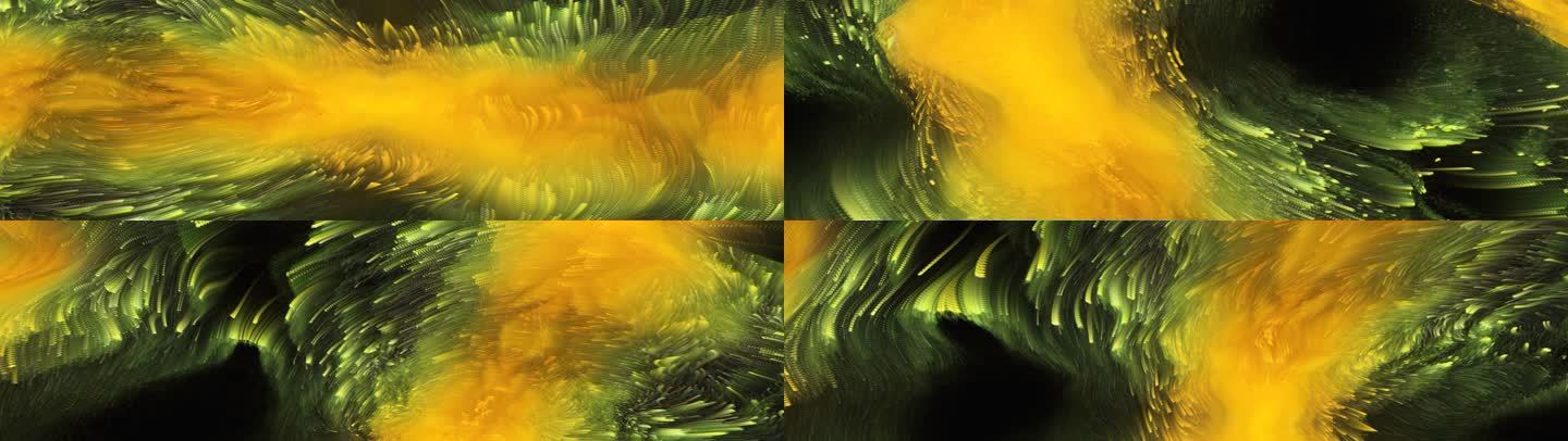 抽象艺术海浪海洋涌动粒子创意视觉投影65