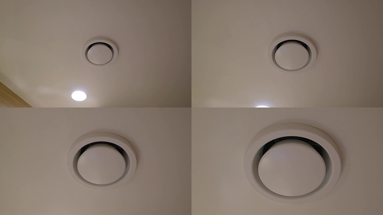 浴室里的白色灯泡灯
