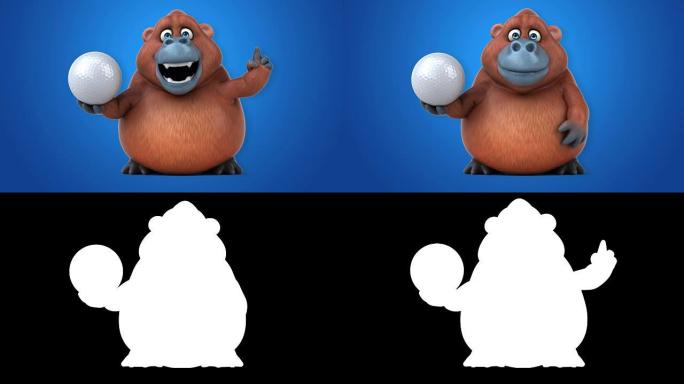 有趣的猩猩-3D动画
