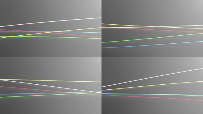 Jouliou-移动彩色条纹视频背景循环
