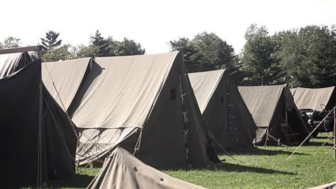 第二次世界大战-美国陆军V3基地的美国帐篷