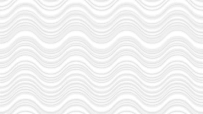 抽象灰色白色波浪线视频动画
