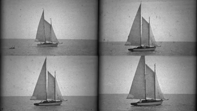 1934: 新帆船游艇技术进入帆船运动的舞台。