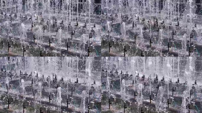 喷泉城市供水系统