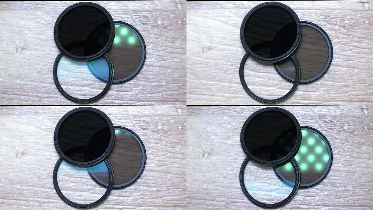 相机镜头用CIR-PL、ND、紫外线滤光片