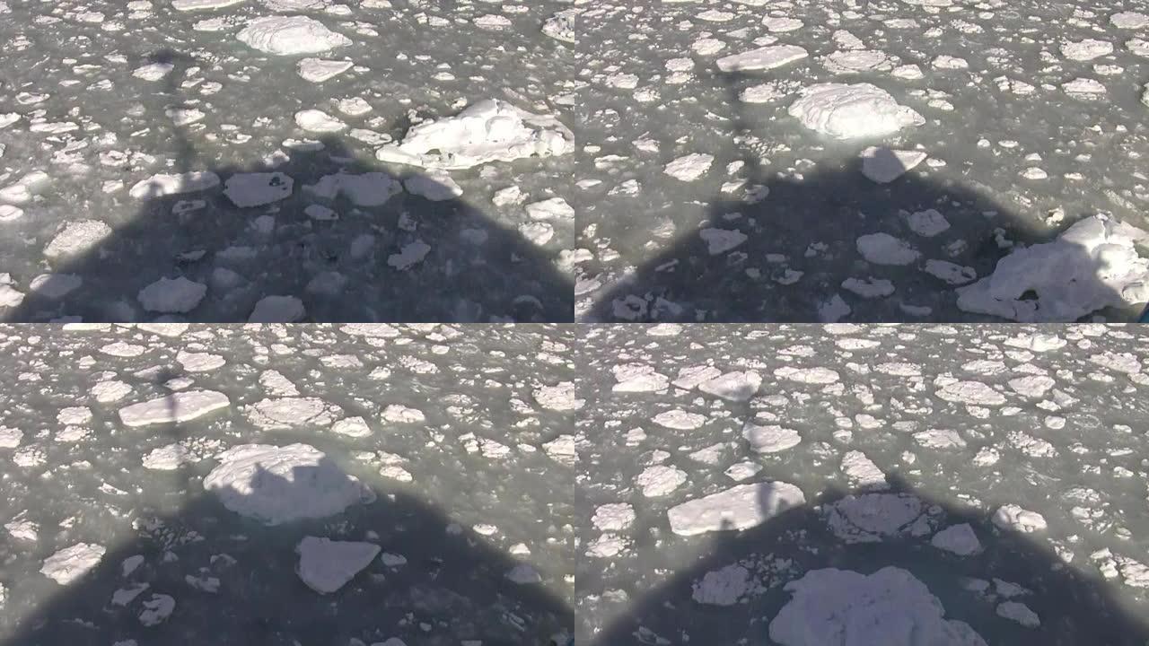 南极洲: 破冰船