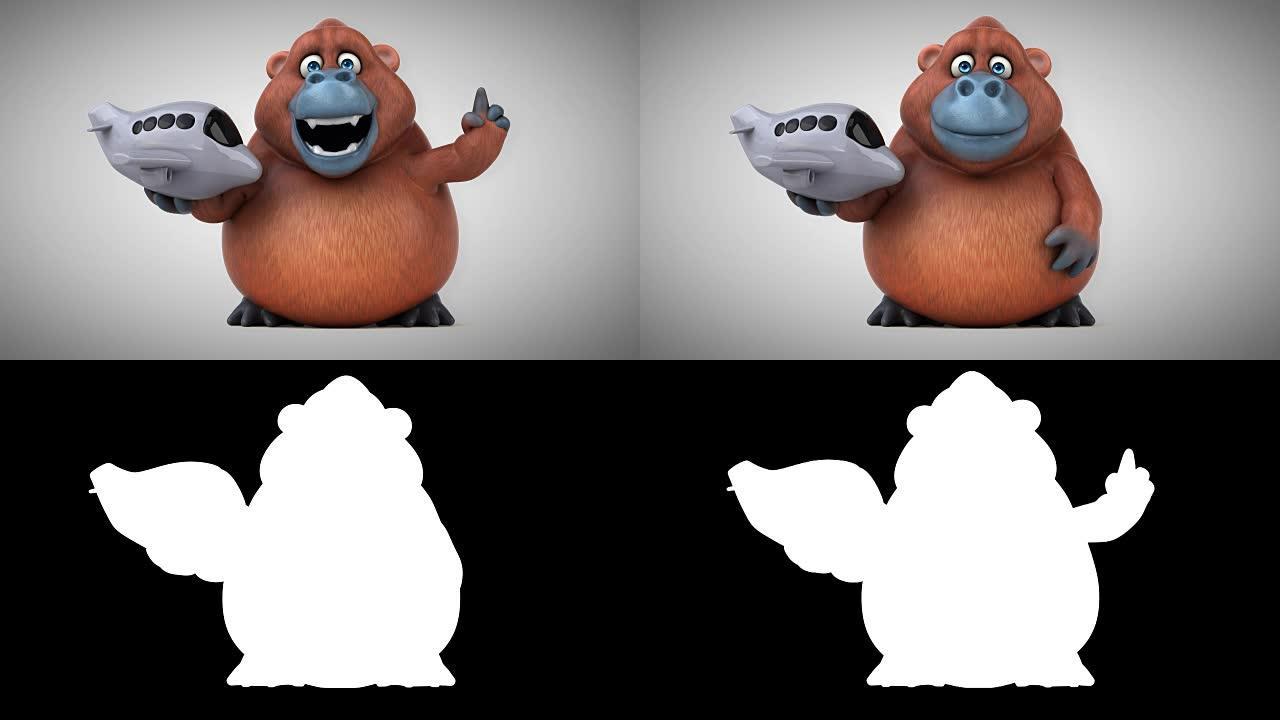 有趣的猩猩-3D动画