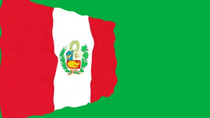 秘鲁国旗。