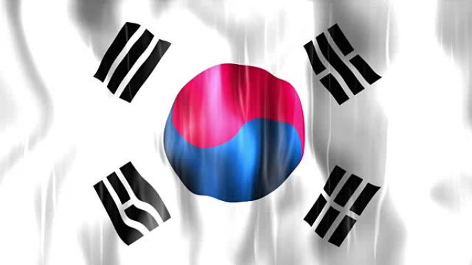 韩国国旗动画