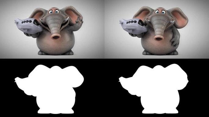 有趣的大象-3D动画