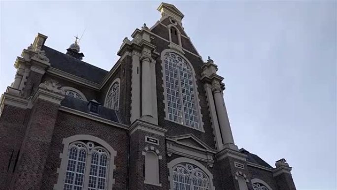 阿姆斯特丹，西方教堂全景