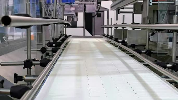 食品厂自动化机器人输送线