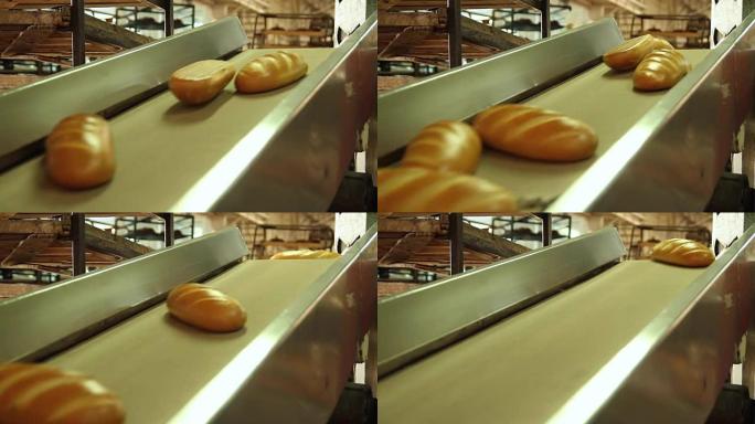 面包店里的烤面包