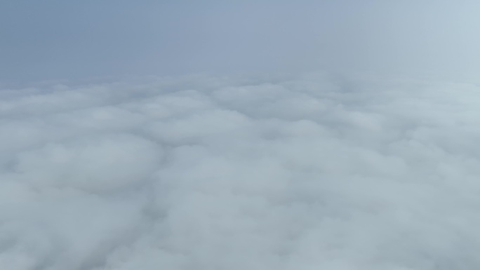 高空 云海云海变化 航拍 素材 穿云