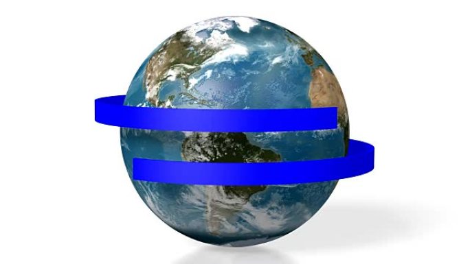3D地球-全球商业概念