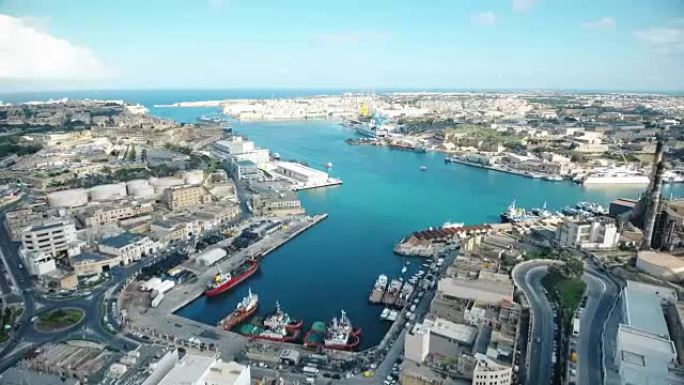 马耳他城镇和港口