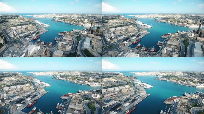 马耳他城镇和港口