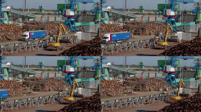 重型设备卡车采摘机木材工业