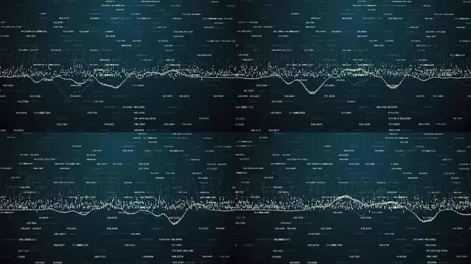 带有成长图表动画的抽象背景