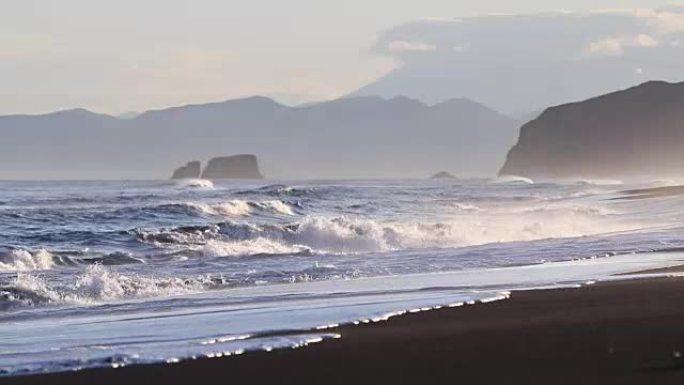 堪察加半岛的太平洋海岸