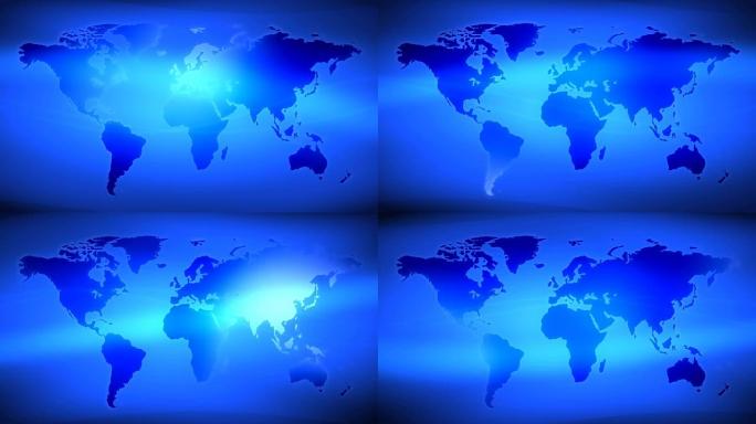 地球4-抽象新闻视频背景循环