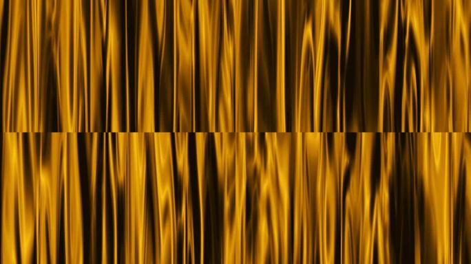 抽象柔和的金色窗帘挥舞风格背景 \ 新质量通用运动动态动画多彩欢乐音乐视频素材