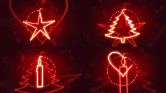 Lucentia-圣诞季视频背景循环