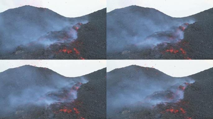 火山爆发