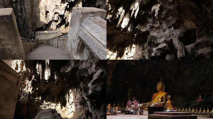 泰国Petchaburi的Khao Luang cave。