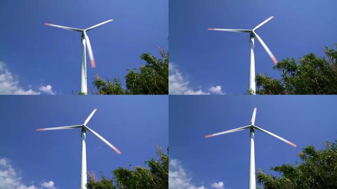 生态动力、风力涡轮机