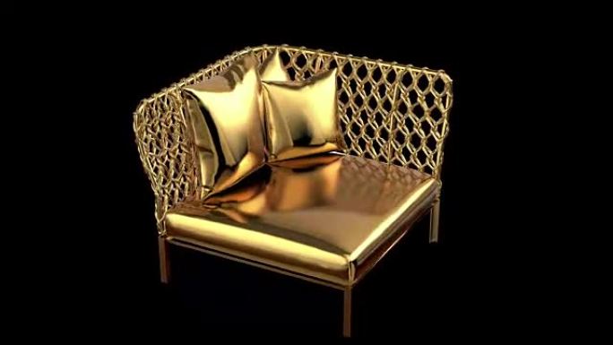 金色沙发