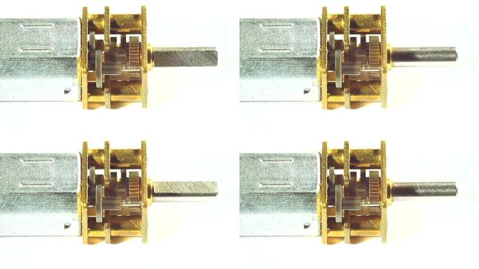 减速电机高速旋转