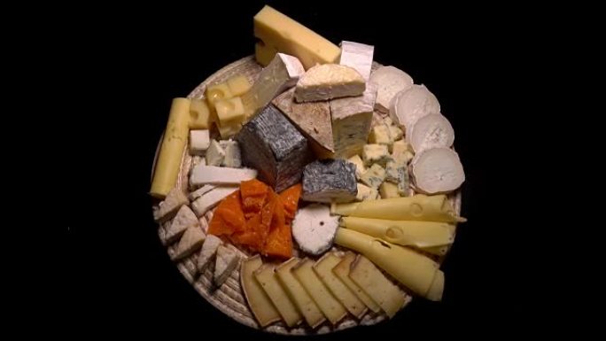一盘法国奶酪
