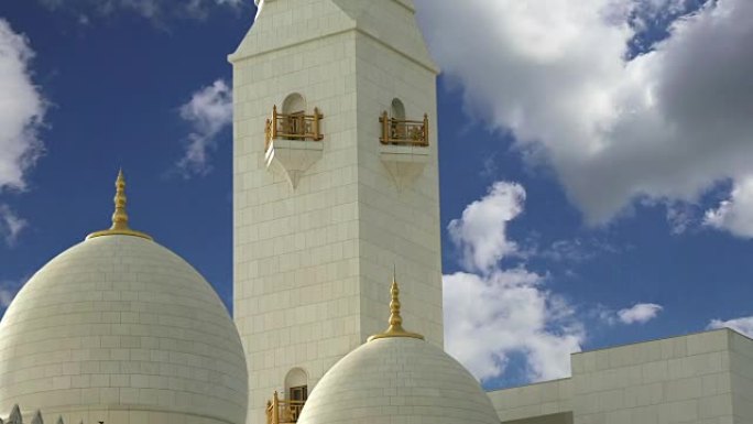 阿联酋阿布扎比谢赫扎耶德白色清真寺