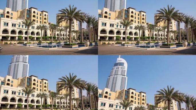 阿拉伯联合酋长国迪拜，地址酒店市中心