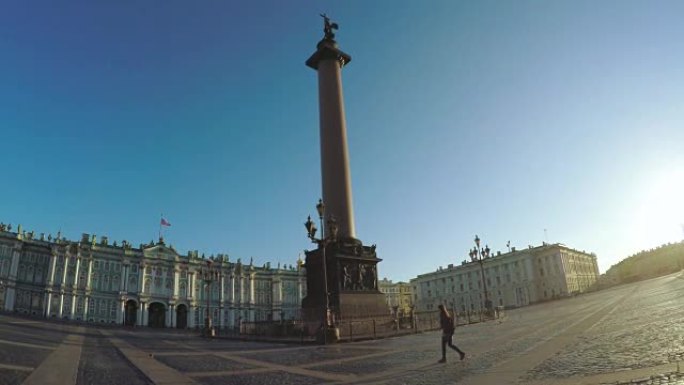 圣彼得堡的宫殿广场
