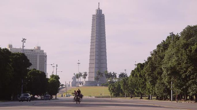 古巴，哈瓦那，革命广场，广场，汽车，人