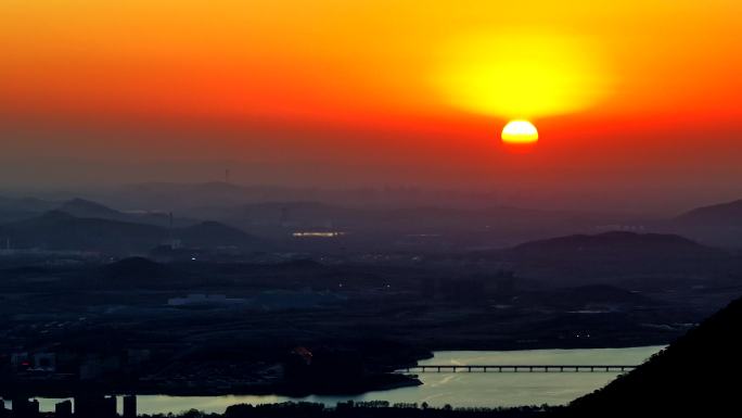 泰山日出日落夕阳合集