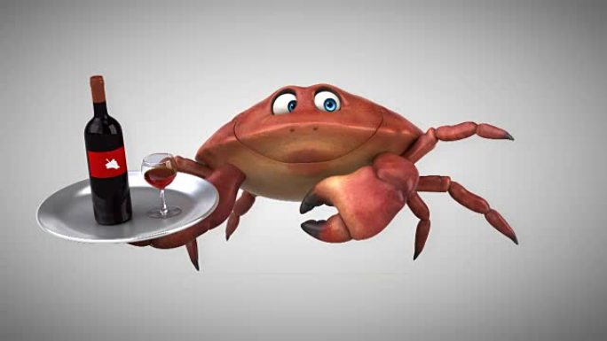 有趣的螃蟹-3D动画