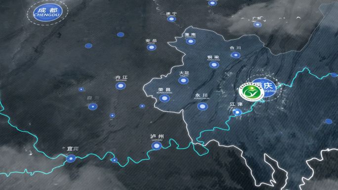 重庆医药高等专科学校成渝都市圈地理区位