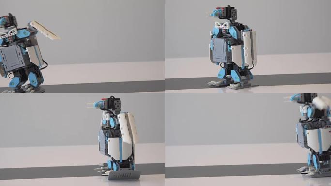 舞蹈机器人企鹅的创作和编程