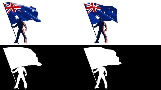 旗手澳大利亚