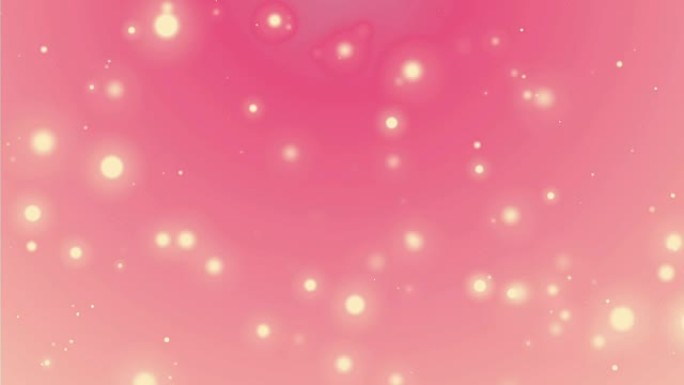4k粉色明亮清洁Bokeh动画背景无缝循环。