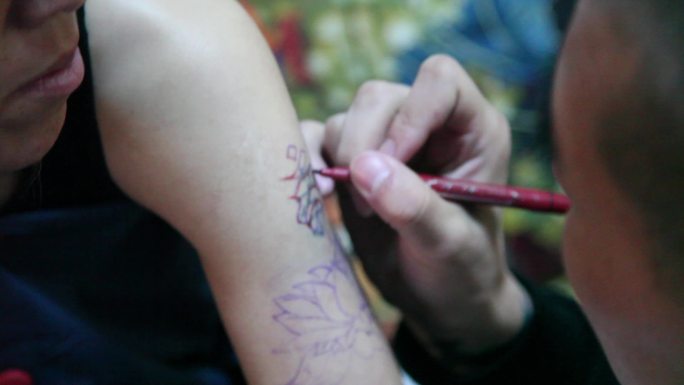 纹身艺术 社会刺青
