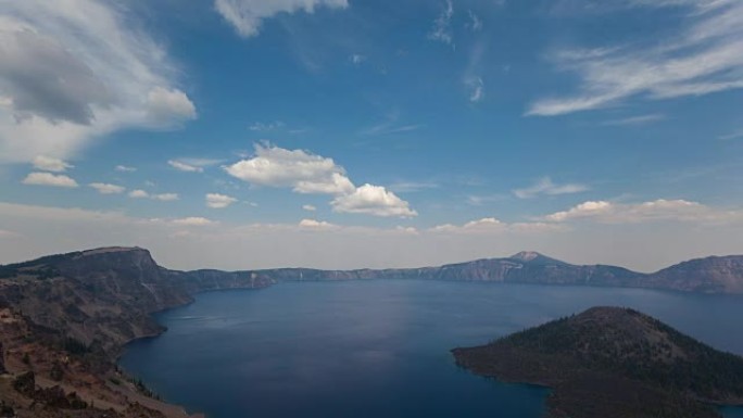 延时火山口湖国家公园放大